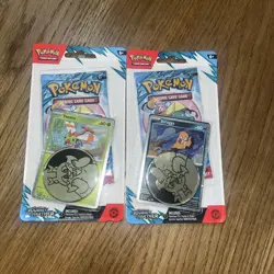Pokemon Scarlet And Violet Journey Together Blister Pack Yanma&Scaggy Sealed NIB - Image 1