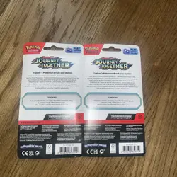 Pokemon Scarlet And Violet Journey Together Blister Pack Yanma&Scaggy Sealed NIB - Image 2