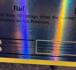 CGC Pokemon Hitmonchan 62/108 Magikarp 33/108 Rattata 66/108 Holo 2016 NM Lot - Image 3