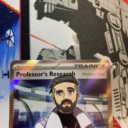 Professor's Research 241/198 (Professor Turo) Scarlet & Violet Pokemon TCG NM - Image 5