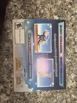 Pokemon Scarlet And Violet Serial Codes Shiny Koraidon or Miraidon UNSCRATCHED! - Image 1