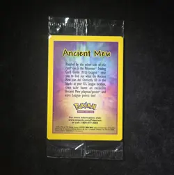 Ancient Mew Promo - Factory Sealed - Pokemon 2000 Movie Promotion - Pokemon TCG - Image 2