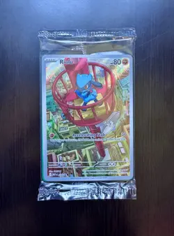 Pokemon - Riolu - MEP 010 Promo - Mega Evolution - Black Star Promo - SEALED - Image 1