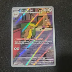 Pokemon Mega Evolution Gumshoos Illustration Rare 153/132 - Image 1