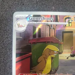 Pokemon Mega Evolution Gumshoos Illustration Rare 153/132 - Image 2