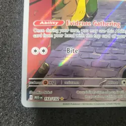 Pokemon Mega Evolution Gumshoos Illustration Rare 153/132 - Image 5