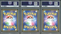 Sequential PSA 10 Set Bulbasaur Charmander Squirtle Masterball Pokemon 151 JPN - Image 2