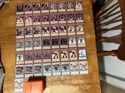 Yugioh Super heavy samurai deck Comes Sleeved And Deck Box lot 09 - Image 1