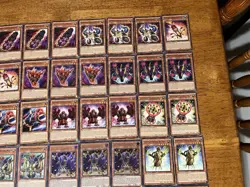 Yugioh Super heavy samurai deck Comes Sleeved And Deck Box lot 09 - Image 3