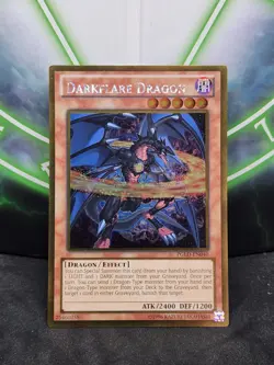 Yugioh Darkflare Dragon PGLD-EN040 Gold Rare Unlimited NM - Image 1