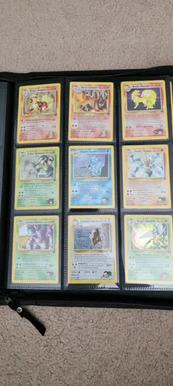 Lot of 11 VINTAGE Pokemon Cards - WOTC Sets ONLY! 1995-2002! LP/NM Cards! Read! - Image 5