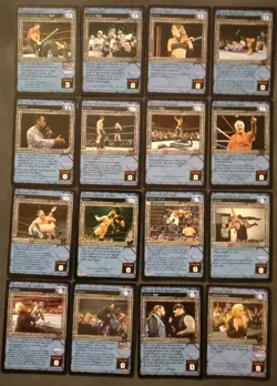Wwe Raw Deal Huge 194 Action Lot! First Edition Rares, Cards Never Reprinted - Image 3