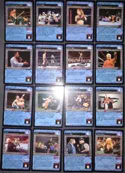Wwe Raw Deal Huge 194 Action Lot! First Edition Rares, Cards Never Reprinted - Image 4