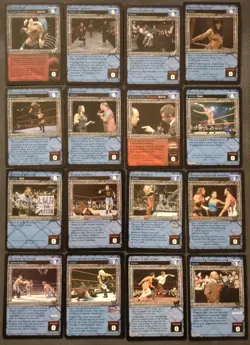 Wwe Raw Deal Huge 194 Action Lot! First Edition Rares, Cards Never Reprinted - Image 5