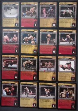 Wwe Raw Deal Ccg Strike, Hybrid, Multi, First Print, and Throwback 41 card lot - Image 1