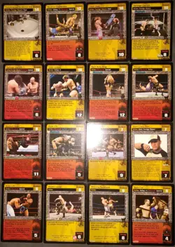 Wwe Raw Deal Ccg Strike, Hybrid, Multi, First Print, and Throwback 41 card lot - Image 2