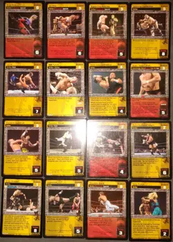 Wwe Raw Deal Ccg Strike, Hybrid, Multi, First Print, and Throwback 41 card lot - Image 3