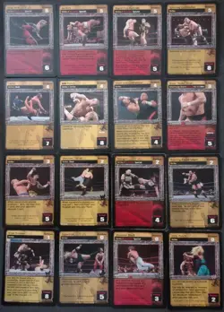 Wwe Raw Deal Ccg Strike, Hybrid, Multi, First Print, and Throwback 41 card lot - Image 4