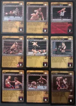 Wwe Raw Deal Ccg Strike, Hybrid, Multi, First Print, and Throwback 41 card lot - Image 5