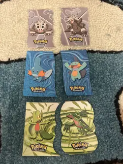 2003 Topps Advanced Die Cut Pokemon Cards ( Lot Of 6) - Image 1