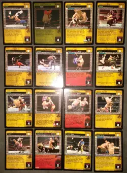Wwe Raw Deal Ccg Huge Grapple Manuever 130 Card Lot. First Print, Rares. - Image 2