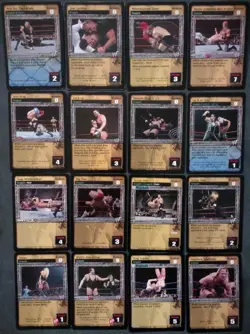 Wwe Raw Deal Ccg Huge Grapple Manuever 130 Card Lot. First Print, Rares. - Image 4
