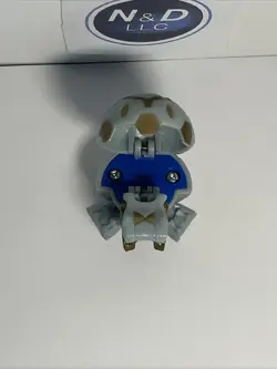 Bakugan Juggernoid Gray Haos B1 Classic 300G Open Core W/Card RARE - Image 3
