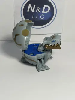 Bakugan Juggernoid Gray Haos B1 Classic 300G Open Core W/Card RARE - Image 4