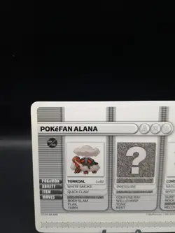 Pokemon Battle Card E Reader Ruby Sapphire Gameboy Advance 2003 Pokefan Alana - Image 2