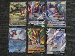 Pokemon EX GX V Lot Rayquaza Darkrai Noivern Zamazenta NM Ultra Rare Cards - Image 1