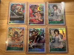 Lot Of One Piece Op09 English And Japanese Cards Adio SRs L Commons Shanks - Image 2