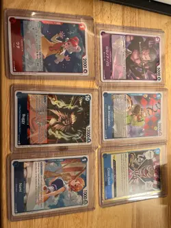 Lot Of One Piece Op09 English And Japanese Cards Adio SRs L Commons Shanks - Image 5