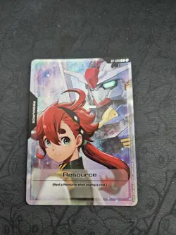 Gundam Card Resource Suletta Mercury Aerial RP-009 P Promo ENGLISH GENCON 2025 - Image 1