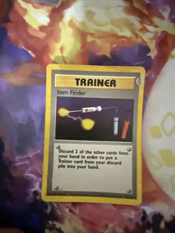 POKEMON BASE SET CARD 74/102 Trainer Item Finder - Image 1