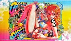 No Card Nami One Piece Playmat Official Limited Edition Vol. 3 ChampionShip JP - Image 1