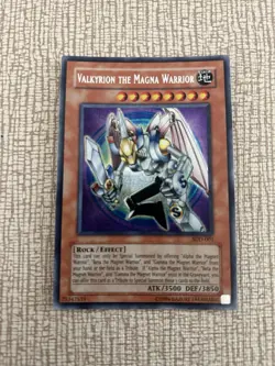 Yu-Gi-Oh! TCG Valkyrion the Magna Warrior SDD-001 Secret Rare Card - Image 1