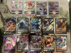 V Vstar Lot of 14 Cards Full Art Lugia Lucario Dialga + More English - NM/M 🔥 - Image 1