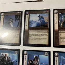 The Two Towers Lord of the Ring LOTR Decipher Unplayed Foil & Base Cards Lot 1 - Image 3