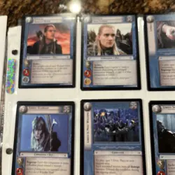 The Two Towers Lord of the Ring LOTR Decipher Unplayed Foil & Base Cards Lot 1 - Image 5