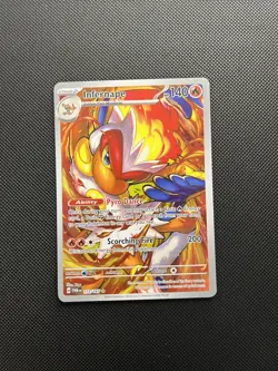 Pokemon TCG Infernape Illustration Rare Card 173/167 Twilight Masquerade Sv06 - Image 1