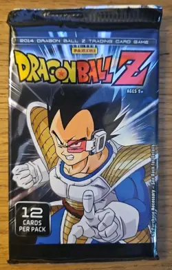 2014 Panini Dragon Ball Z TCG Factory Sealed Booster Pack (12 Cards Per Pack) - Image 3