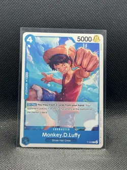 One Piece Card Game PRB01 The Best - Monkey D Luffy P-055 ENG - Image 1