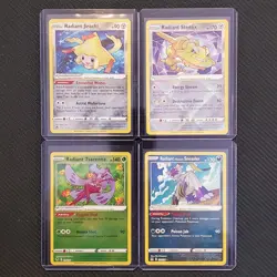 Radiant Jirachi + Steelix + Tsareena + Hissuian Sneasler - Pokemon Cards Lot #83 - Image 1