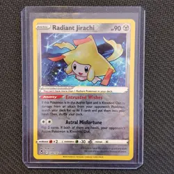 Radiant Jirachi + Steelix + Tsareena + Hissuian Sneasler - Pokemon Cards Lot #83 - Image 2