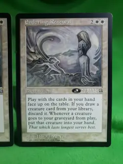 MTG Oversized 6x9 Promo - Enduring Renewal X2 - Image 3