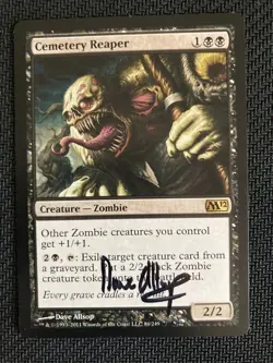 Cemetery Reaper (M12) SIGNED by the artist Dave Allsop. - Image 1