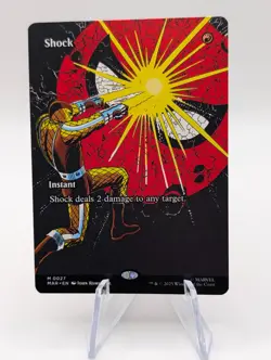 Magic the Gathering Spiderman | Shock Borderless | Pack fresh NM - Image 1