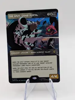 Magic the Gathering Spiderman | The Spot Living Portal Borderless | Pack fresh - Image 1