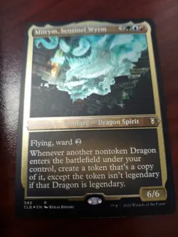 Miirym, Sentinel Wyrm (Foil Etched) Commander Legends: Battle for Baldur's Gate - Image 1