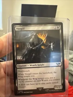Nazgul Magic the Gathering 2023 Lord of the Rings Edition 333 - Image 1